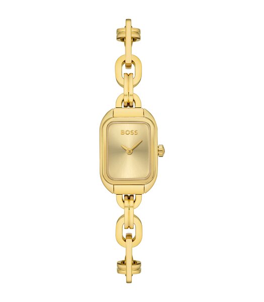 Montre BOSS BLACK HAILEY Femme 1502655 Analogue Cadran MINERAL Or jaune Bracelet Acier Or jaune Etanchéité 3BAR