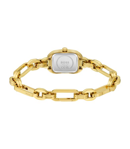 Montre BOSS BLACK HAILEY Femme 1502655 Analogue Cadran MINERAL Or jaune Bracelet Acier Or jaune Etanchéité 3BAR