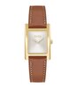 Montre BOSS BLACK LUCY Femme 1502741 Analogue Cadran MINERAL Argenté Bracelet Cuir Brun Boucle déployante Etanchéité 3BAR