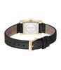 Montre BOSS BLACK LUCY Femme 1502742 Analogue Cadran MINERAL Noir Bracelet Cuir Noir Boucle déployante Etanchéité 3BAR