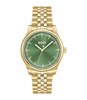 Montre BOSS BLACK GRACEFUL Femme 1502780 Analogue Cadran MINERAL Vert Bracelet Acier Or jaune Etanchéité 3BAR