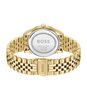 Montre BOSS BLACK GRACEFUL Femme 1502780 Analogue Cadran MINERAL Vert Bracelet Acier Or jaune Etanchéité 3BAR