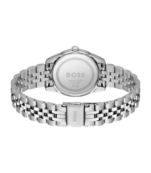 Montre BOSS BLACK GRACEFUL PRECIOUS Femme 1502809 Analogue Cadran MINERAL Bleu Bracelet Acier inoxydable Acier Etanchéité 3BAR