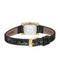 Montre BOSS BLACK LUCY PRECIOUS Femme 1502813 Analogue Cadran MINERAL Noir Bracelet Cuir Noir Etanchéité 3BAR