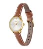 Montre BOSS BLACK LUCIA Femme 1502817 Analogue Cadran MINERAL Argenté Bracelet Cuir Brun Etanchéité 3BAR