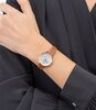 Montre BOSS BLACK LUCIA Femme 1502817 Analogue Cadran MINERAL Argenté Bracelet Cuir Brun Etanchéité 3BAR