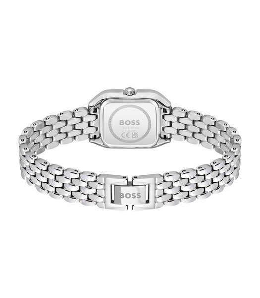 Montre BOSS BLACK MAE PETITE Femme 1502821 Analogue Cadran MINERAL Argenté Bracelet Acier inoxydable Acier Etanchéité 3BAR