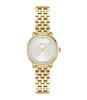 Montre BOSS BLACK LUCIA Femme 1502835 Analogue Cadran MINERAL Argenté Bracelet Acier Or jaune Etanchéité 3BAR