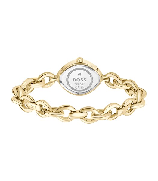 Montre BOSS BLACK FIORA Femme 1502839 Analogue Cadran MINERAL Or jaune Bracelet Acier Or jaune Etanchéité 3BAR