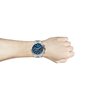 Montre BOSS BLACK HERO Homme 1513755 Analogique Cadran Minéral Bleu Bracelet Acier inoxydable Acier Boucle déployante Etanchéité 5 ATM