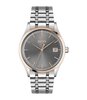 Montre BOSS BLACK COMMISSIONER Homme 1513834 Analogique Cadran Minéral Gris Bracelet Acier inoxydable Acier Boucle déployante Etanchéité 3 ATM