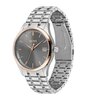 Montre BOSS BLACK COMMISSIONER Homme 1513834 Analogique Cadran Minéral Gris Bracelet Acier inoxydable Acier Boucle déployante Etanchéité 3 ATM