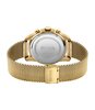 Montre BOSS BLACK SKYMASTER Homme 1513838 Analogique Cadran Minéral Noir Bracelet Milanais Doré Clip / clasp Etanchéité 5 ATM