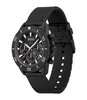 Horloge BOSS BLACK ADMIRAL SUSTAINABLE Heren 1513918 Analoog Behuizing MINERAAL Zwart Bracelette Nylon Zwart Boucle déployante Etanchéiteiten 5BAR