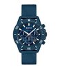 Horloge BOSS BLACK ADMIRAL SUSTAINABLE Heren 1513919 Analoog Behuizing MINERAAL Blauw Bracelette Nylon Blauw Boucle déployante Etanchéiteiten 5BAR