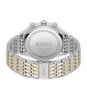 Montre BOSS BLACK GREGOR Homme 1514053 Analogique Cadran Minéral Bleu Bracelet Acier inoxydable Bleu Boucle déployante Etanchéité 5 BAR