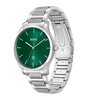 Montre BOSS BLACK REASON Homme 1514084 Analogique Cadran Minéral Bleu Bracelet Acier inoxydable Bleu Boucle déployante Etanchéité 5 BAR