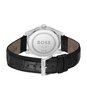 Montre BOSS BLACK PRINCIPLE Homme 1514122 Analogue Cadran MINERAL Noir Bracelet Cuir Noir Boucle déployante Etanchéité 3BAR