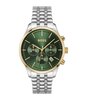 Horloge BOSS BLACK AVERY Heren 1514159 Analoog Behuizing MINERAAL Groen Bracelette Roestvrij staal Staal Boucle déployante Etanchéiteiten 5BAR