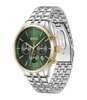 Horloge BOSS BLACK AVERY Heren 1514159 Analoog Behuizing MINERAAL Groen Bracelette Roestvrij staal Staal Boucle déployante Etanchéiteiten 5BAR