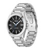 Montre BOSS BLACK STRIKE Homme 1514170 Analogue Cadran MINERAL Noir Bracelet Acier inoxydable Acier Etanchéité 5BAR