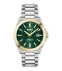 Montre BOSS BLACK STRIKE Homme 1514173 Analogue Cadran MINERAL Vert Bracelet Acier inoxydable Acier Etanchéité 5BAR