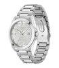 Montre BOSS BLACK STRIKE Homme 1514176 Analogue Cadran MINERAL Argenté Bracelet Acier inoxydable Acier Etanchéité 5BAR