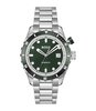 Montre BOSS BLACK BOSSMATIC Homme 1514178 Analogue Cadran MINERAL Vert Bracelet Acier inoxydable Acier Etanchéité 10BAR
