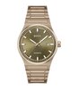 Montre BOSS BLACK CANDOR AUTOMATIC Homme 1514184 Analogue Cadran MINERAL Vert Bracelet Acier Or jaune Etanchéité 5BAR