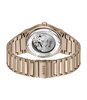 Montre BOSS BLACK CANDOR AUTOMATIC Homme 1514184 Analogue Cadran MINERAL Vert Bracelet Acier Or jaune Etanchéité 5BAR
