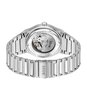 Montre BOSS BLACK CANDOR AUTOMATIC Homme 1514186 Analogue Cadran MINERAL Blanc Bracelet Acier inoxydable Acier Etanchéité 5BAR