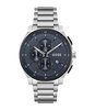 Montre BOSS BLACK PEAK 2.0 Homme 1514189 Analogue Cadran MINERAL Bleu Bracelet Acier inoxydable Acier Etanchéité 5BAR