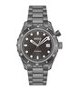 Montre BOSS BLACK BOSSMATIC Homme 1514213 Analogue Cadran MINERAL Gris Bracelet Acier Gris Etanchéité 10BAR