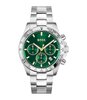 Montre BOSS BLACK HERO Homme 1514217 Analogue Cadran MINERAL Vert Bracelet Acier inoxydable Acier Etanchéité 5BAR