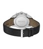 Montre BOSS BLACK GRAND PRIX 44 Homme 1514224 Analogue Cadran MINERAL Noir Bracelet Cuir Noir Etanchéité 5BAR