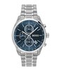 Montre BOSS BLACK GRAND PRIX 44 Homme 1514226 Analogue Cadran MINERAL Bleu Bracelet Acier inoxydable Acier Etanchéité 5BAR