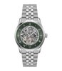 Montre BOSS BLACK PRINCIPLE SKELETON Homme 1514236 Analogue Cadran MINERAL Vert Bracelet Acier inoxydable Acier Etanchéité 5BAR