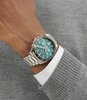 Montre BOSS BLACK STRIKE CHRONO Homme 1514241 Analogue Cadran MINERAL Vert Bracelet Acier inoxydable Acier Etanchéité 5BAR
