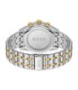 Montre BOSS BLACK SKYTRAVELLER Homme 1514247 Analogue Cadran MINERAL Bleu Bracelet Acier inoxydable Acier / or jaune Etanchéité 5BAR