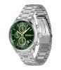 Montre BOSS BLACK GRAND PRIX 40 Homme 1514265 Analogue Cadran MINERAL Vert Bracelet Acier inoxydable Acier Etanchéité 5BAR