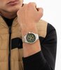 Montre BOSS BLACK GRAND PRIX 40 Homme 1514265 Analogue Cadran MINERAL Vert Bracelet Acier inoxydable Acier Etanchéité 5BAR