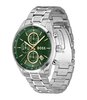 Montre BOSS BLACK GRAND PRIX 44 Homme 1514266 Analogue Cadran MINERAL Vert Bracelet Acier inoxydable Acier Etanchéité 5BAR