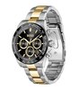 Montre BOSS BLACK HERO 2.0 Homme 1514269 Analogue Cadran MINERAL Noir Bracelet Acier inoxydable Acier / or jaune Etanchéité 5BAR