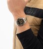 Montre BOSS BLACK HERO 2.0 Homme 1514269 Analogue Cadran MINERAL Noir Bracelet Acier inoxydable Acier / or jaune Etanchéité 5BAR