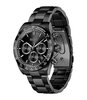 Montre BOSS BLACK HERO 2.0 Homme 1514271 Analogue Cadran MINERAL Noir Bracelet Acier Noir Etanchéité 5BAR