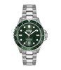 Montre BOSS BLACK TROPER SPORT Homme 1514294 Analogue Cadran MINERAL Vert Bracelet Acier inoxydable Acier Etanchéité 5BAR