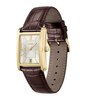 Montre BOSS BLACK PRINCIPLE DRESS Homme 1514300 Analogue Cadran MINERAL Argenté Bracelet Cuir Brun Etanchéité 3BAR