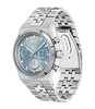 Montre BOSS BLACK CANDOR PRIME Homme 1514306 Analogue Cadran MINERAL Bleu Bracelet Acier inoxydable Acier Etanchéité 5BAR