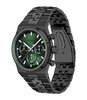 Montre BOSS BLACK CANDOR PRIME Homme 1514308 Analogue Cadran MINERAL Vert Bracelet Acier Noir Etanchéité 5BAR