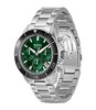 Montre BOSS BLACK SEALINER Homme 1514321 Analogue Cadran MINERAL Vert Bracelet Acier inoxydable Acier Etanchéité 10BAR